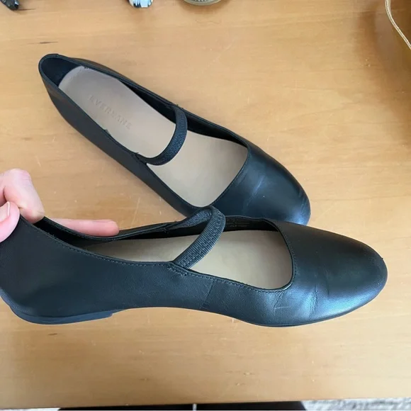 Everlane Black Leather Mary Janes - Picture 9 of 15